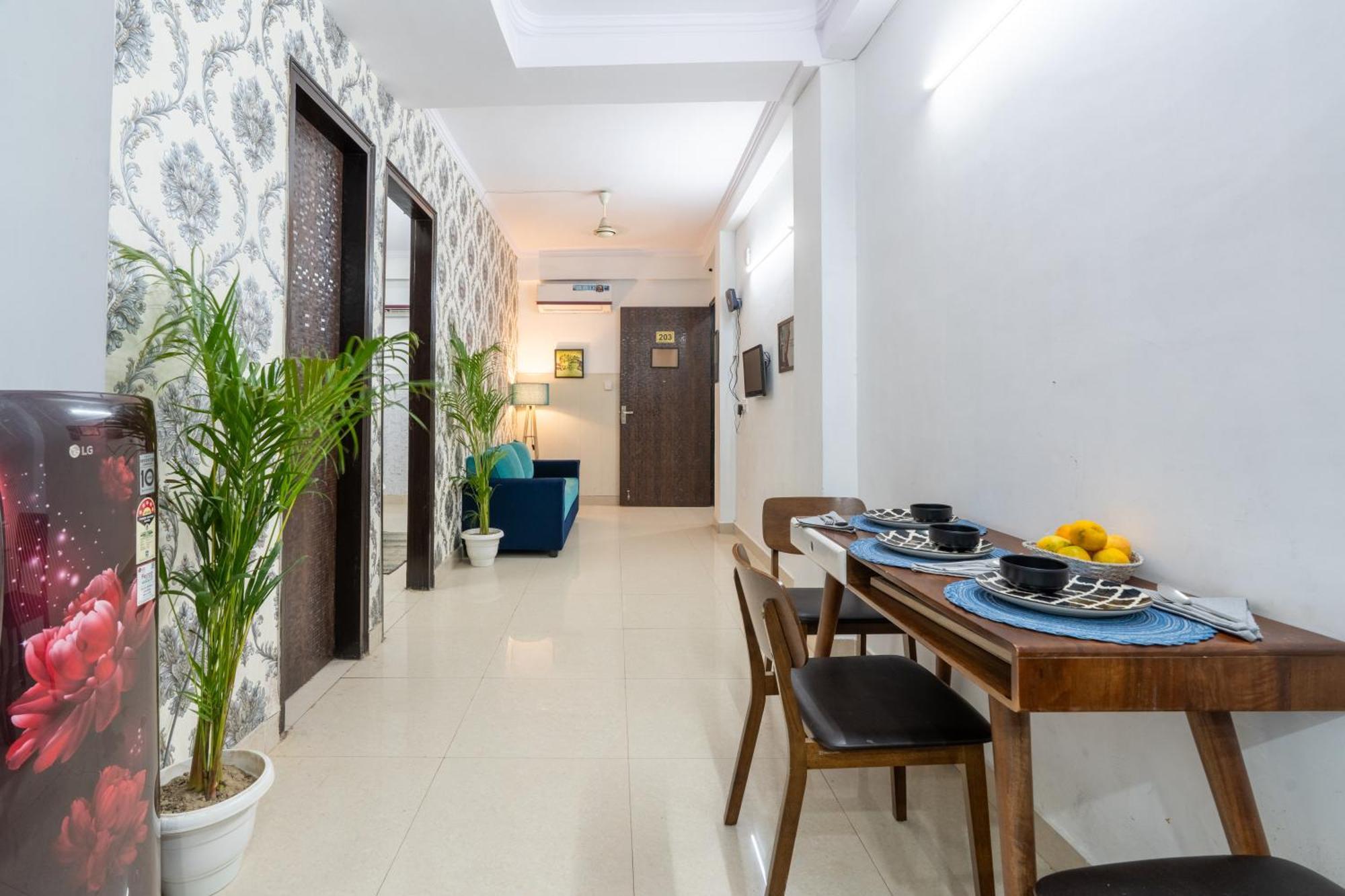 Appartement Homlee-Vintage 2Bhk-Ndls-Lift-Bharat Mandapam à New Delhi Extérieur photo